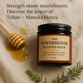 "The Powerhouse" Tallow & Manuka Honey Whipped Balm 4 oz.