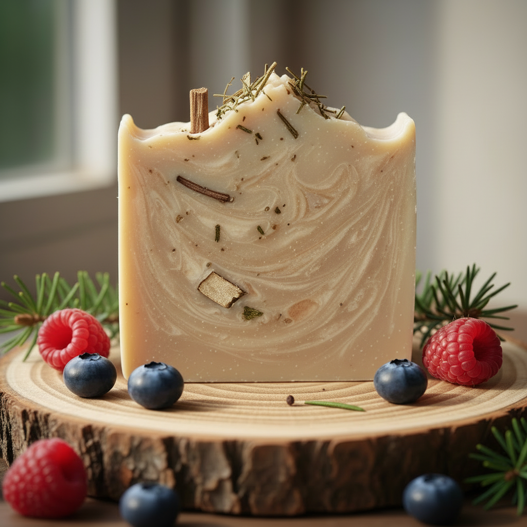 lighten the color of the soap